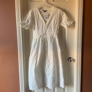 Light White Summer Dress